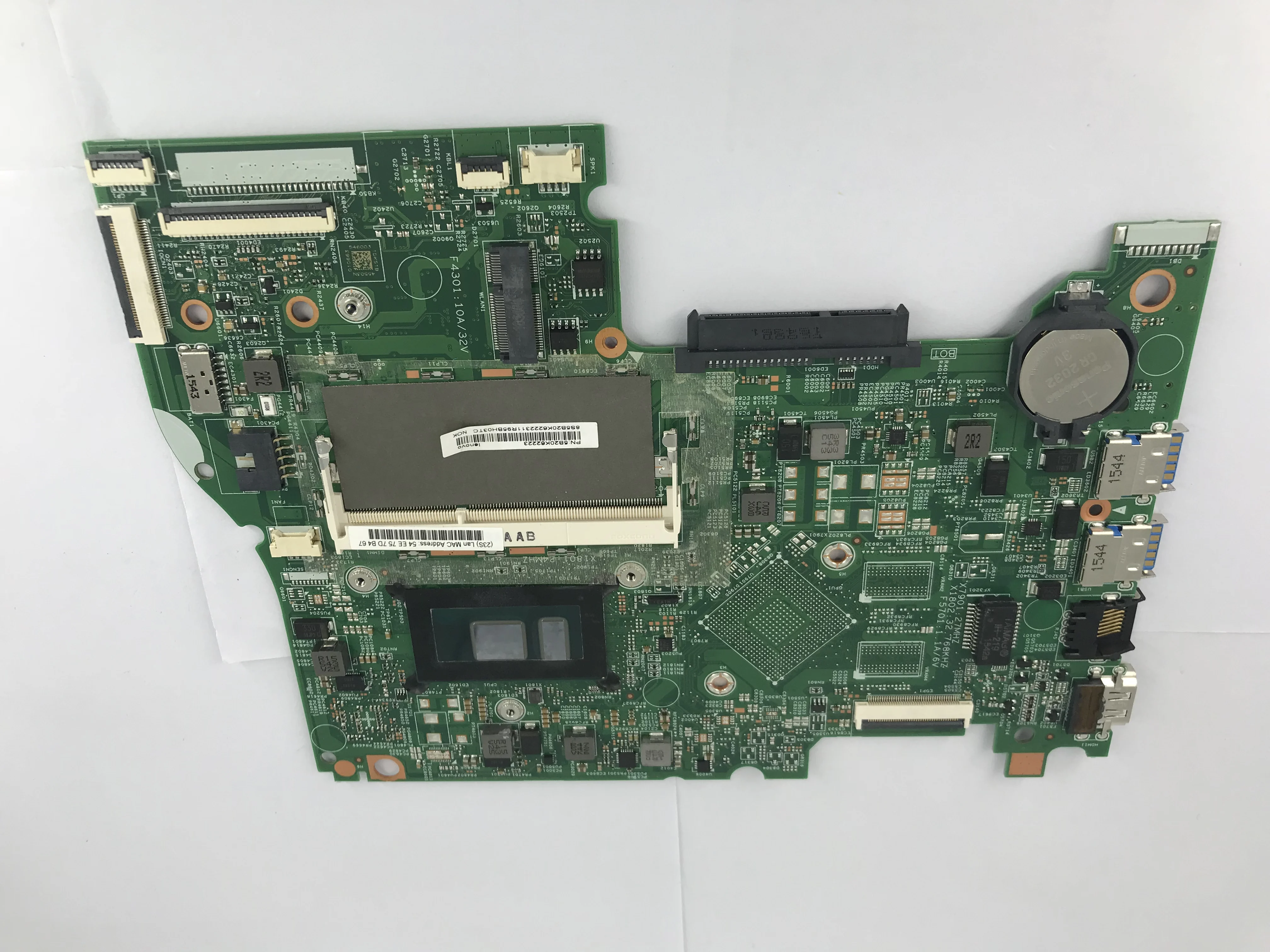 price cut  For Lenovo Flex 3-1580 laptop motherboard 5B20K36403 with 4405U