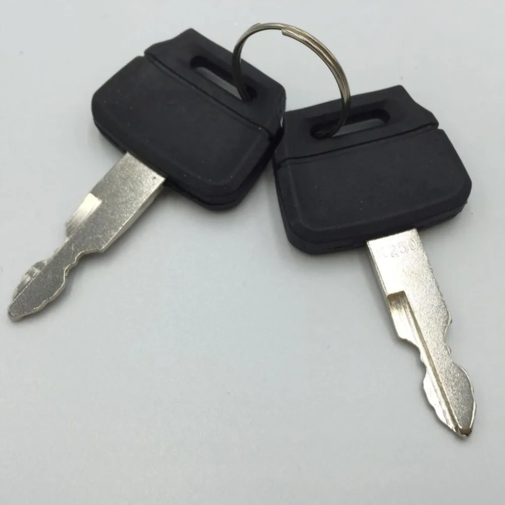 2 шт. ключи подходят Kobelco Case экскаватор Kawasaki колёсные погрузчики ключи|key key|key casekey