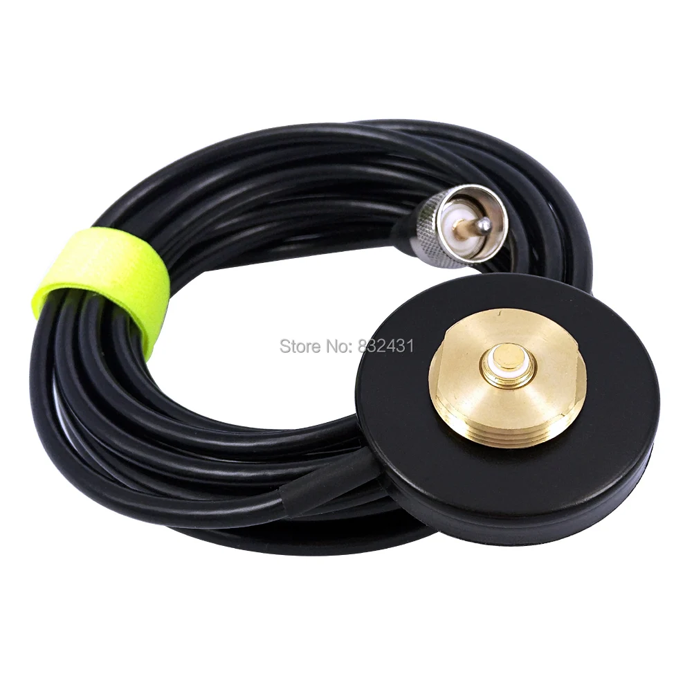 UHF PL259 to NMO Car Radio Antenna Magnet Base 5