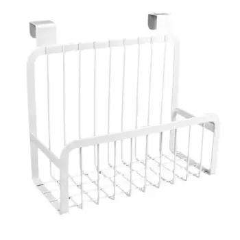 

Hot Eco-Friendl Kitchen Storage Bin Under Shelf Wire Rack Cabinet Basket Organizer White Holder