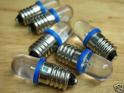 E10 3 в 6 9 12 В 24 постоянного тока светодиодная лампочка светильник DIY LIONEL 10 шт.|led bulbs
