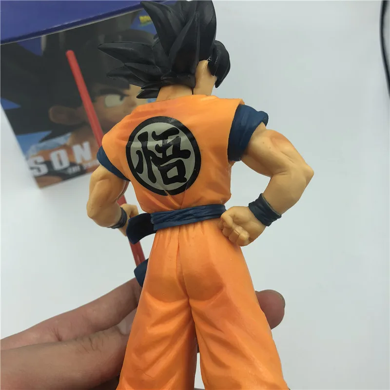 Dragon Ball Z Goku 50-летие Ruyi стоящий вер. Фигурка DBZ памятная Вегета мужские шорты Супер Saiyan Модель 28 см