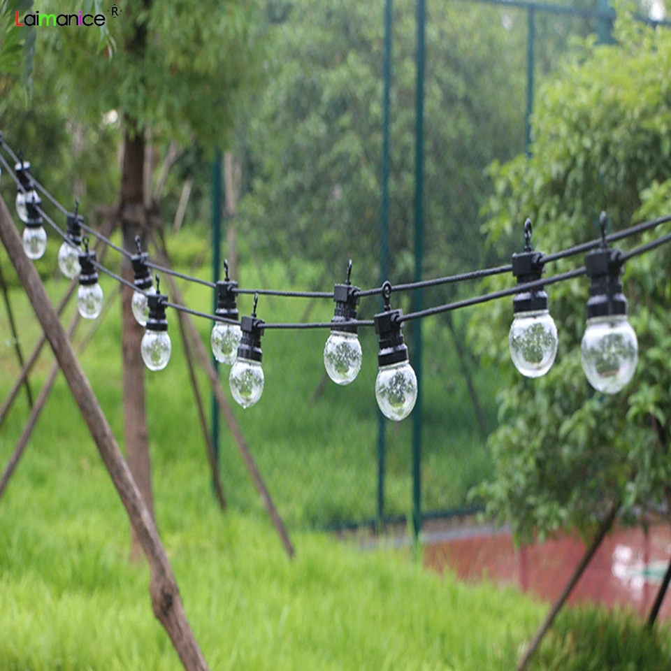

AC110V 220V G50 Led Globe Ball Bulbs Outdoor Hanging String Light Waterproof for Garland Backyard Patio Wedding Party Decoration