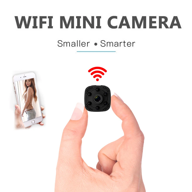 

Wifi Mini Camera IP Wireless 1080P Night Vision Camcorder Micro Camera Home Security Video Cam Camcorde Support Hidden TF card