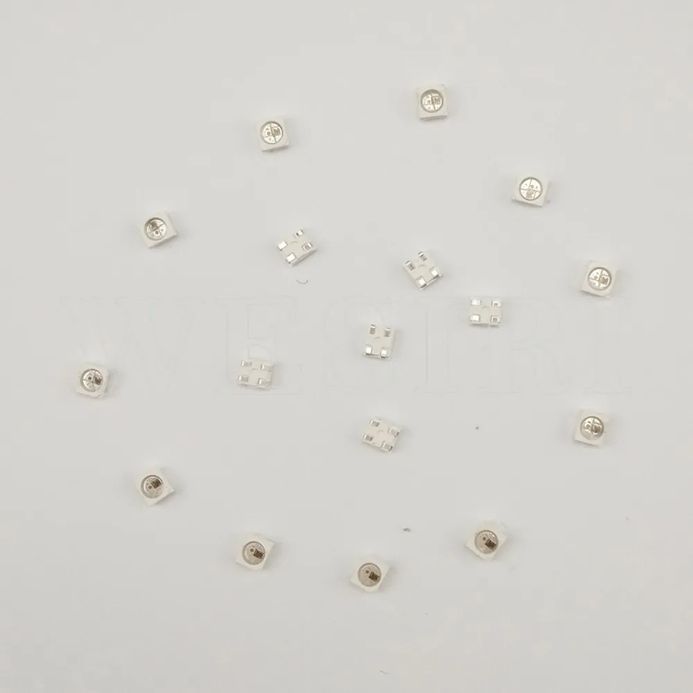 10 3000 шт. Φ полный цветной чип (аналогичный WS2812B и SK6812) SMD 2427 RGB DC5V индивидуально