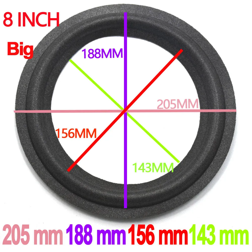 Buy 2PCS Speaker Foam Repair 8"INCH Big Size