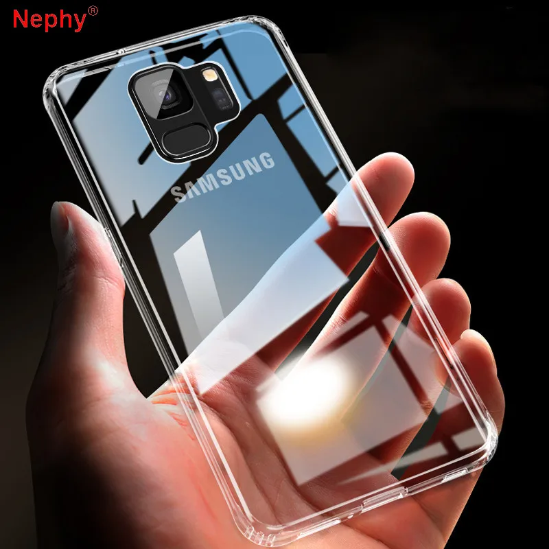 

Ultra Slim Clear Case For Samsung Galaxy S10 E S8 S9 Plus S6 S7 Edge Note 4 5 8 9 A6 A7 A8 2018 A10 A30 A50 Hard PC Phone Cover