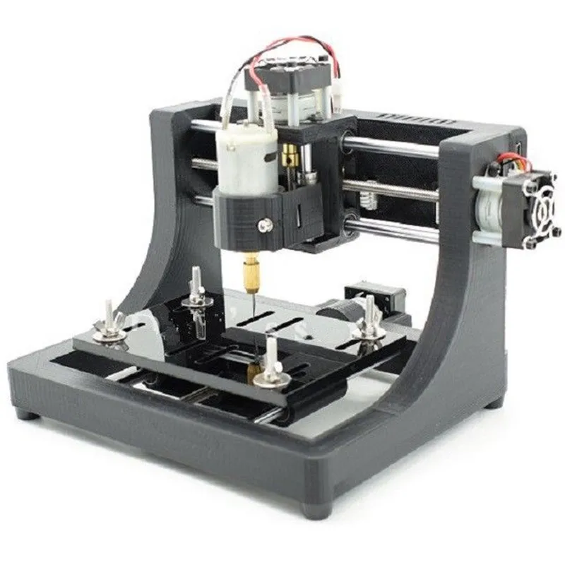 

High Quality Durable 1208 3-axis Mini DIY CNC Router Wood Carving PCB Milling Engraving Machine Engraver 120x80x16mm