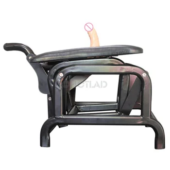 Manual Swing Sofa Seat Sex Chair Connected Dildos with Suction and Fuk Robo Dildos Classic Sex Toy for Woman and Man 4