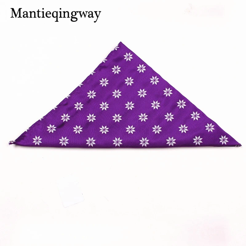 Mantieqingway новые модные жаккард полиэстер галстук + Pocket Square Set для Для мужчин свадебные аксессуары Галстуки костюмы Бизнес Галстуки