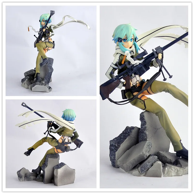 

Asada Shino Sword Art Online SAO action anime model figure toys collection doll toy figures Christmas gift