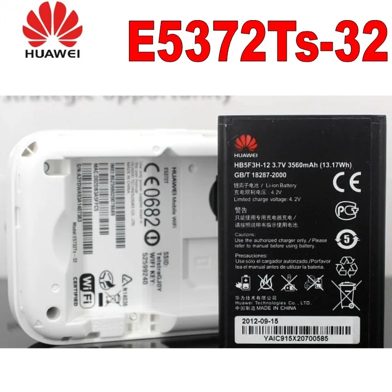 Новое и оригинальное huawei 4g lte E5372Ts беспроводной маршрутизатор и 4 г Wi Fi точка доступа + толстая батарея 3560 мАч антенна