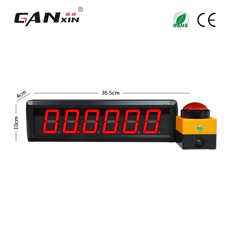 [Ganxin] 2 3 &quotВысокое качество 6 цифр 10 секунд вызов игры Таймер|Будильники| |