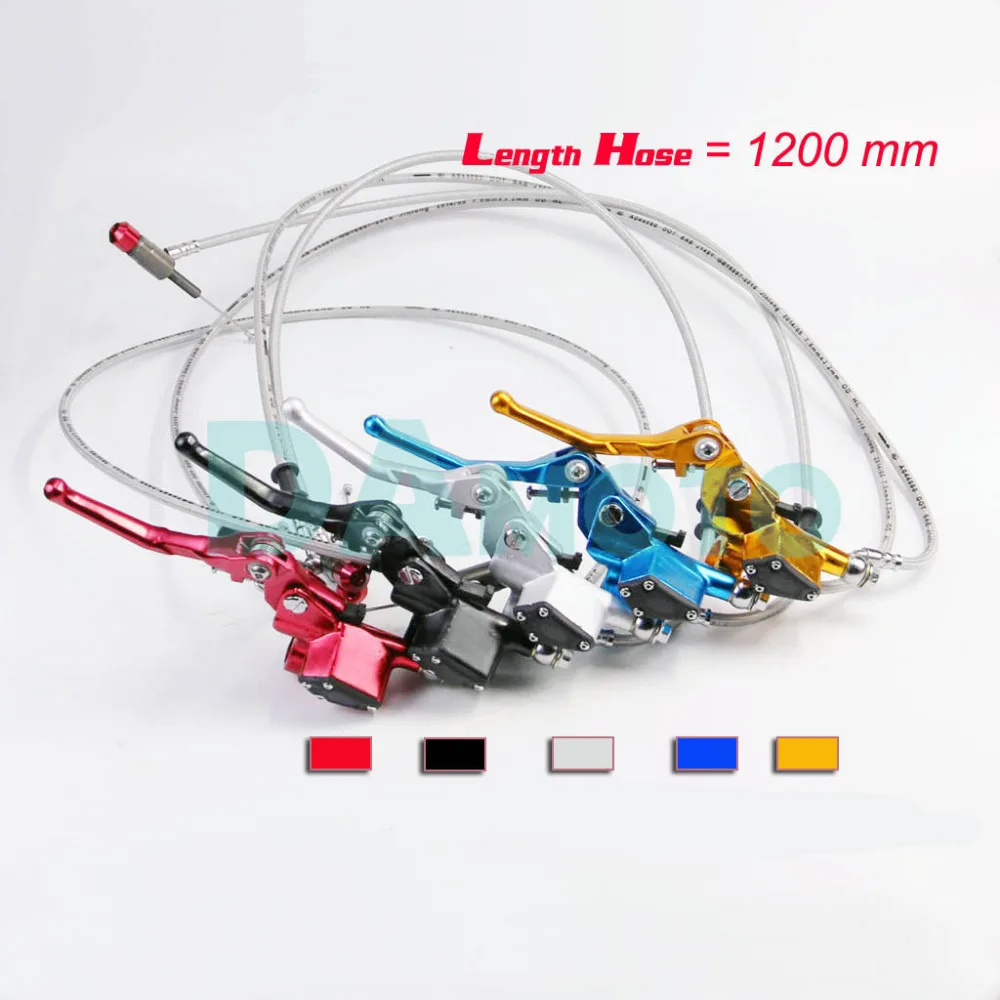 900mm Hydraulic Clutch Lever Master Cylinder For 125 250cc Vertical