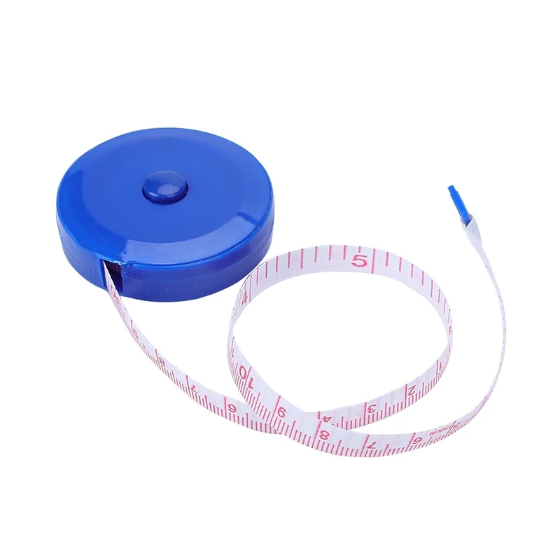 150CM Portable Ruler Mini Measuring Tape Measure Retractable Metric Belt Colorful Centimeter Inch Children Height Ruler Tape Measure Measuring Tape