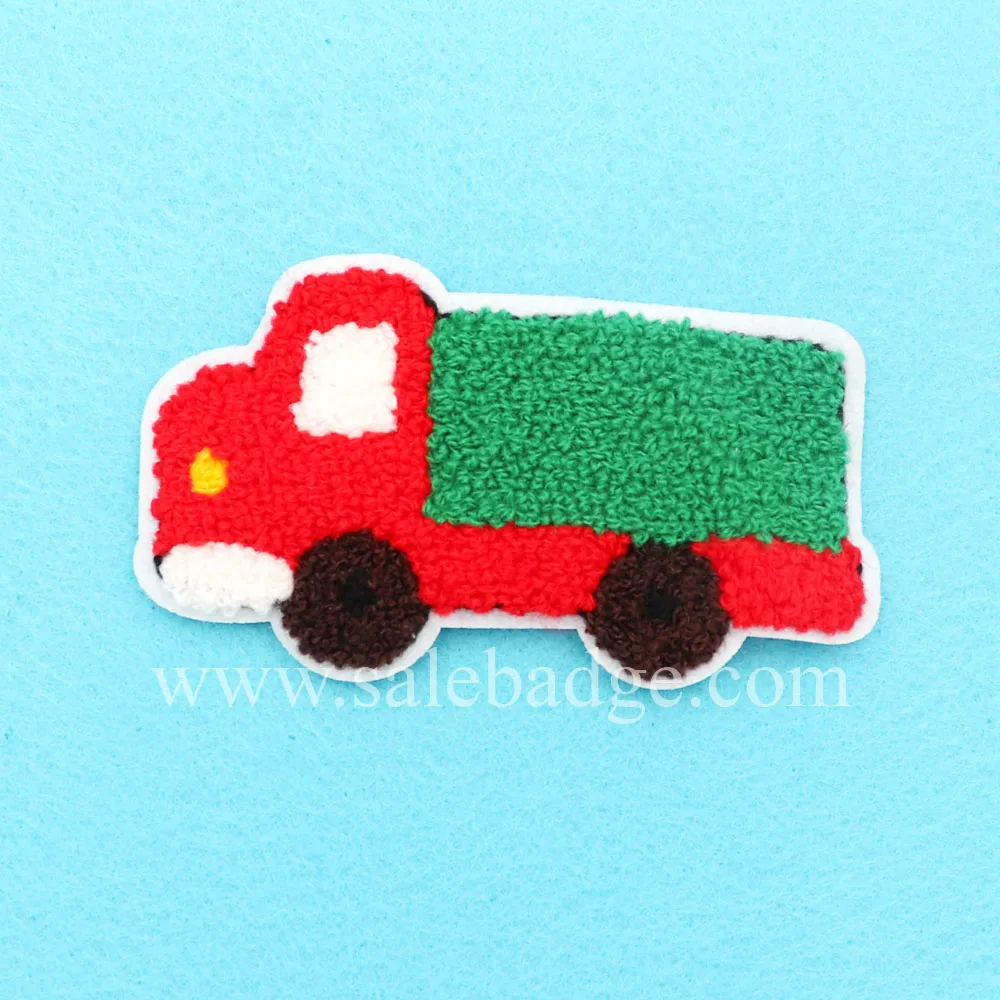 Индивидуальные красные и зеленые нашивки из синели для детей|chenille patch|patches patchestruck