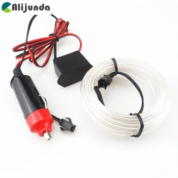 

3M car design DIY EL cold line flexible decoration mold Romantic atmosphere Light Trim strips for Honda Accord Odyssey Crosstour