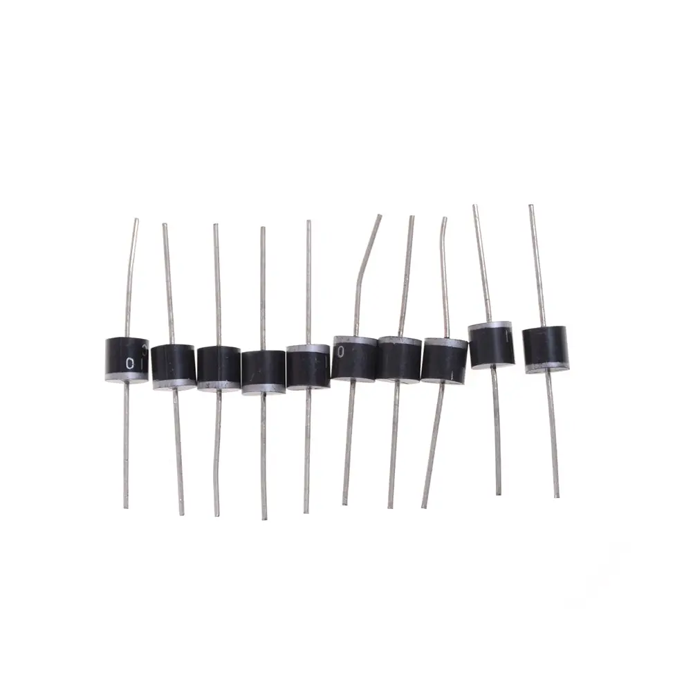 10.0 Amp 10a10 Silicon Rectifiers Rectifier Diode 10a 1000v R-6 10.0 Amp Silicon Rectifiers 10pcs/lot