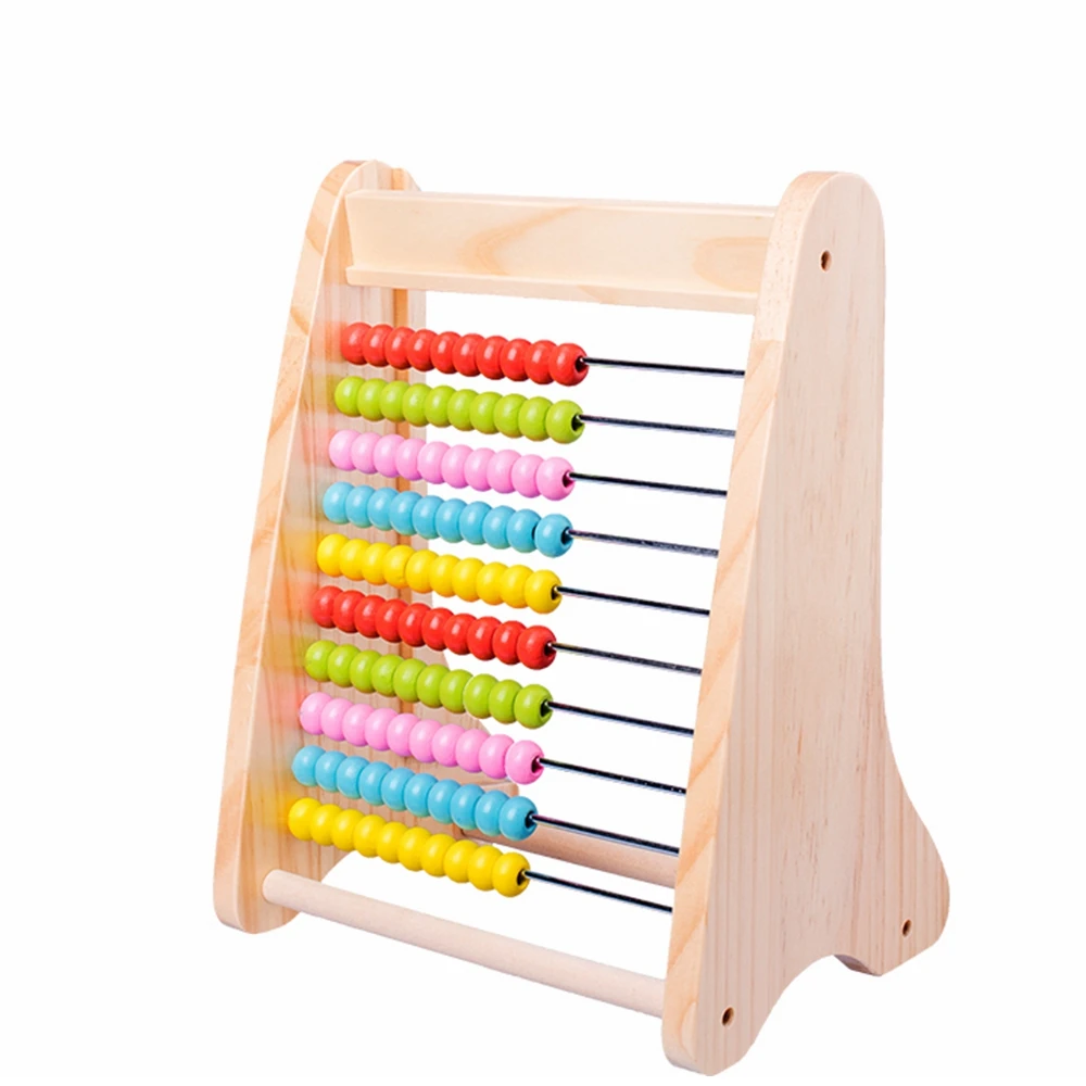 Детские игрушки деревянные игрушки Математика Abacus многофункциональная арифметическая доска для рисования счеты Развивающие игрушки для детей