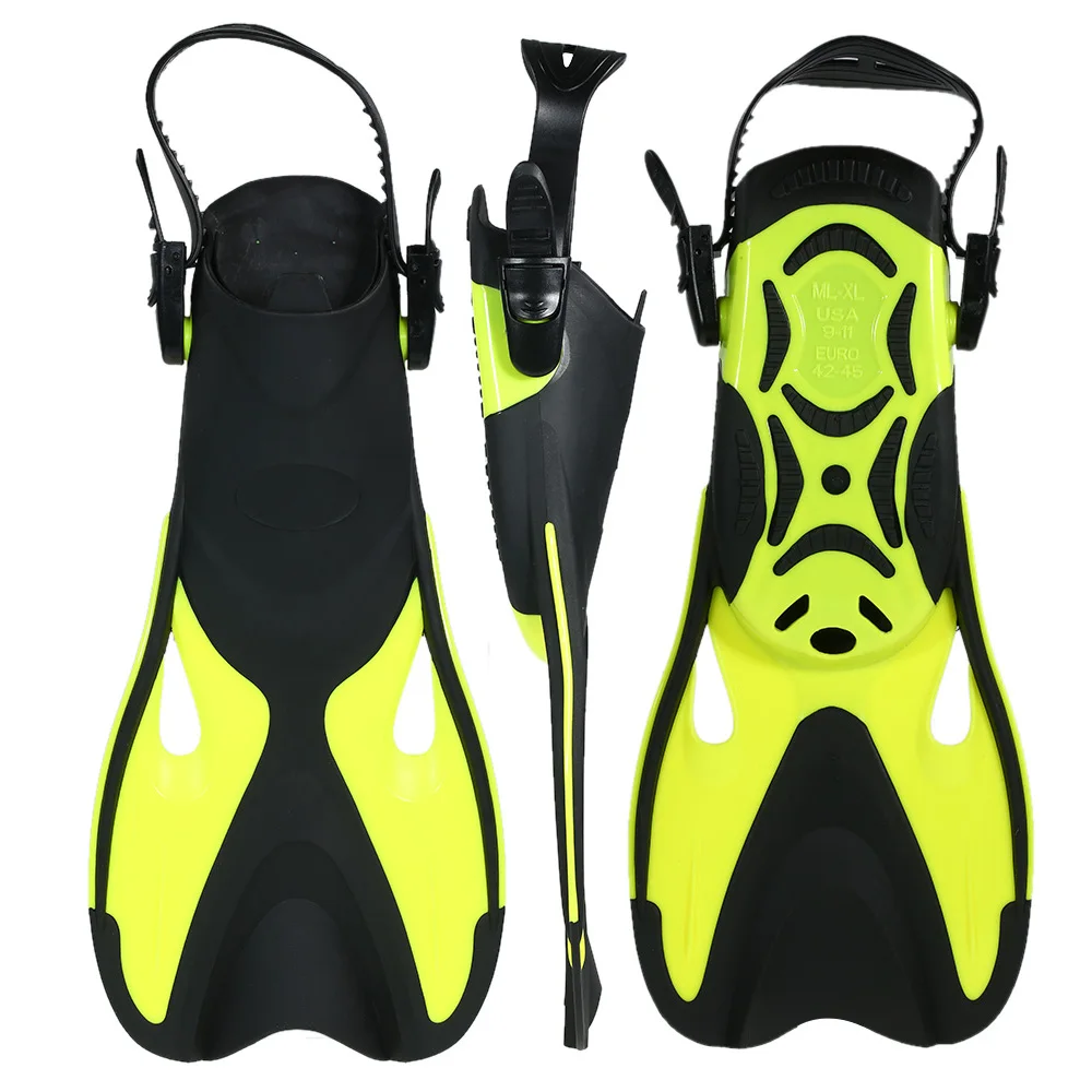 

Snorkeling Combo Set Anti-fog Goggles Mask Snorkel Tube Fins Swimming Scuba Diving Travel Snorkeling Goggles with Gear Bag