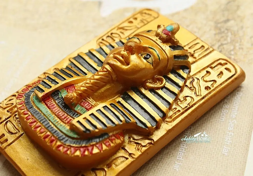 Egyptian Pharaoh, Egypt Tourist Travel Souvenir 3D Resin Decorative