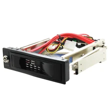HDD Mobile Rack Internal 3.5″ HDD Enclosure with Lock For CD/DVD-ROM Space SATA 7+15pin free shipping