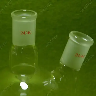 Flat Bottom Flask,1000ML,2 Neck,24/40,Two Neck,lab Glassware 24/40