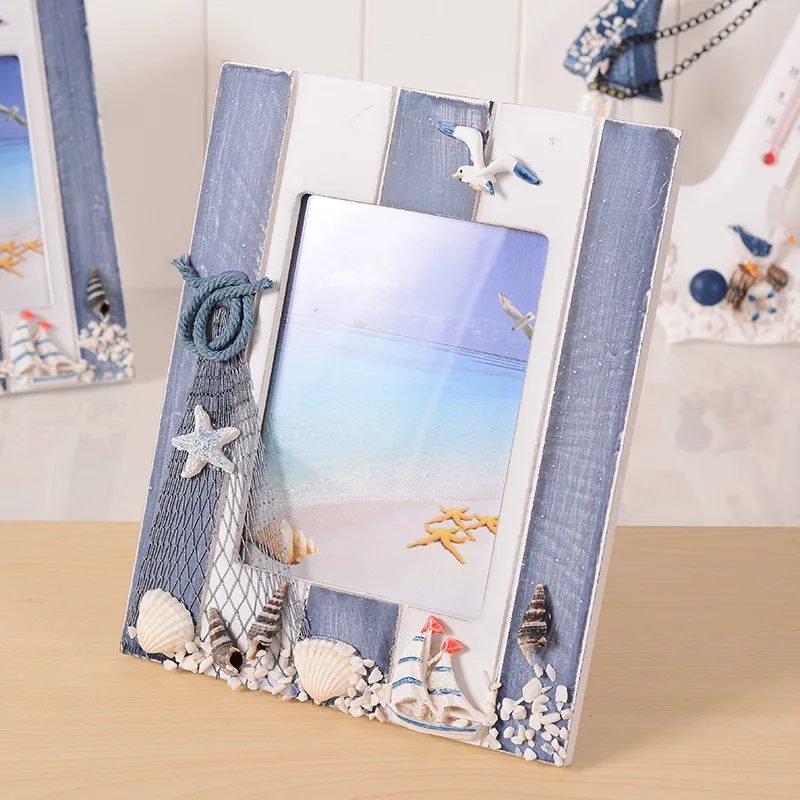 

Classical Sea Vintage Wood Resin Photo Frames and vintage picture Frame Rectangle Photo picture Frame
