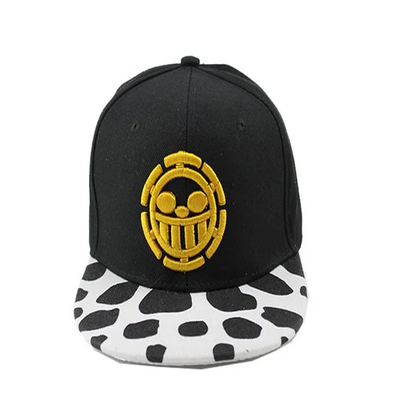 

BOOCRE Anime Trafalgar Law Cosplay Baseball Cap Accessories Skateboarder Street Dance Cap