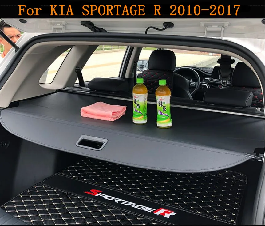 

JINGHANG Car Rear Trunk Cargo Cover Security Shield Screen shade Fits For 10-17 KIA SPORTAGE R 2010-2017