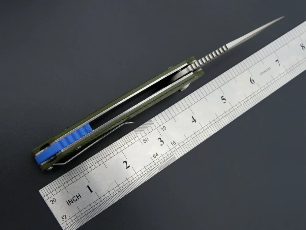 Eafengrow EF80 D2 стальной G10 ручной EDC нож шариковый подшипник для выживания на открытом