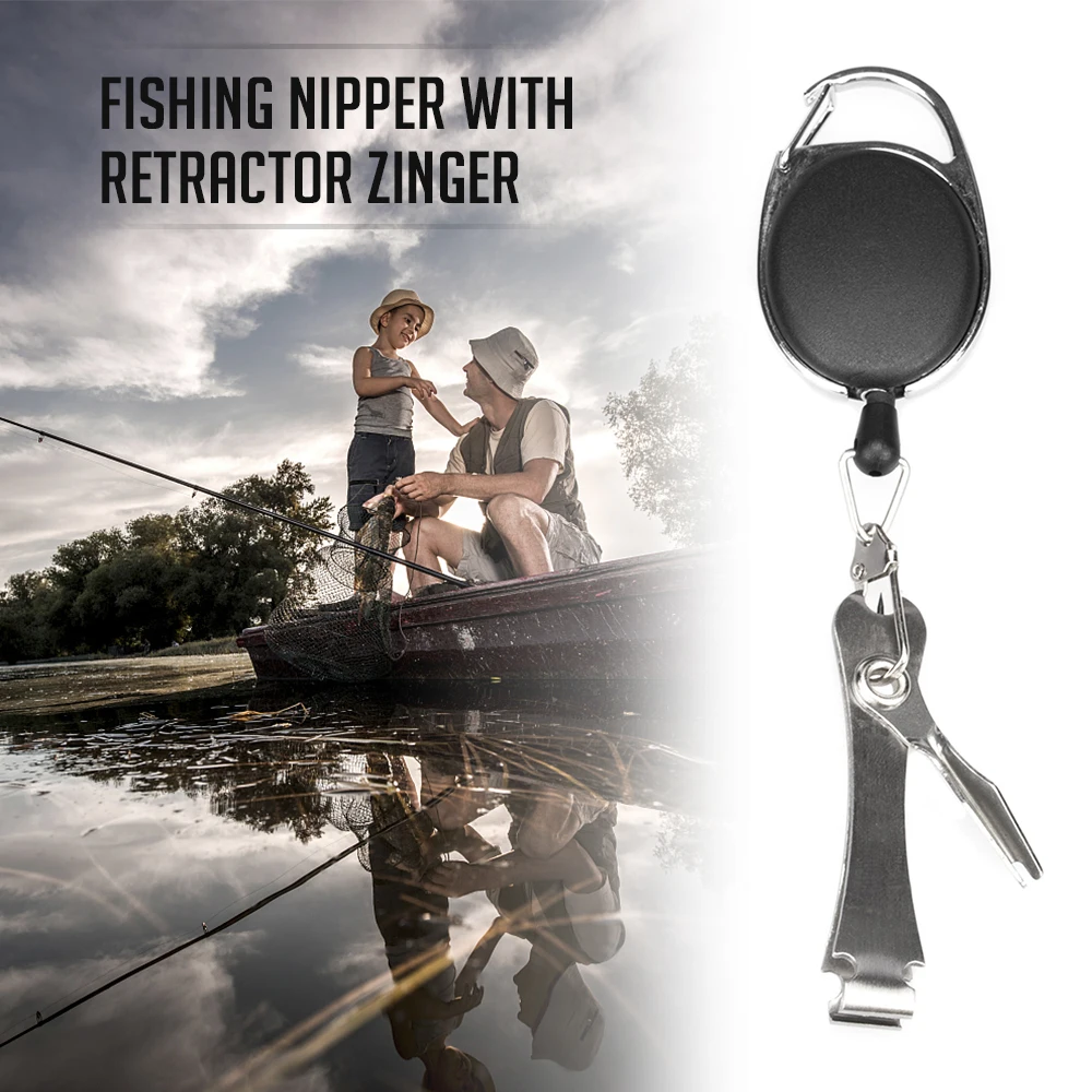 

Fishing Line Quick Knot Tool Fishing Tools Accessories Retractable Key Ring Fishing Nipper Fly Line Cutter Clipper Retractor