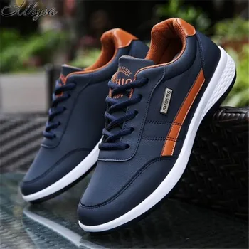 

Mhysa 2019 The new spring and autumn sports shoes lightweight men's fashion casual shoes lace slip outdoor climbing shoes L130