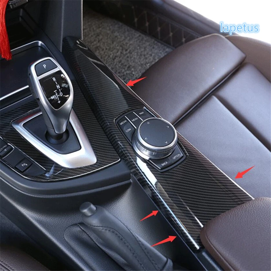 

Lapetus Multimedia Button Knob Panel Decoration Frame Cover Trim Fit For BMW 3 Series F30 316i 320i 328i 2013 - 2018 ABS
