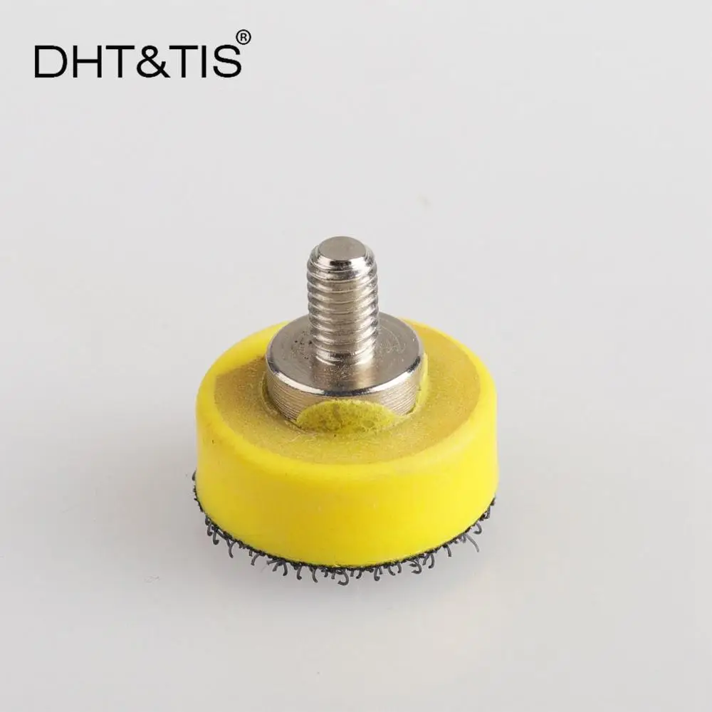 DHT& TIS 2 штуки в партии " /25 мм абразивная шлифовальная Задняя накладка для шлифовки дисковый крючок и держатель петли - Цвет: M6x1 thread