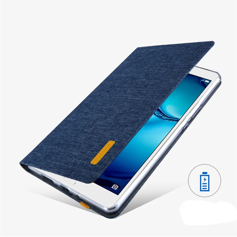 Чехол Funda для huawei Mediapad M3 Lite 8 0 CPN W09 AL00 тонкий умный чехол планшета из искусственной