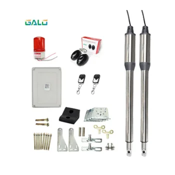 

Fast delivery retail stainless steel 24V double swing gate engine operator