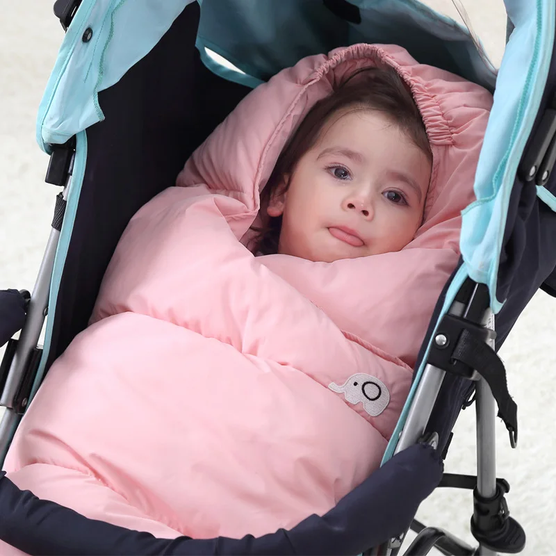 Новые поступления,, детское осенне-зимнее уплотненное Пеленальное Одеяло для новорожденных, спальный мешок для малышей