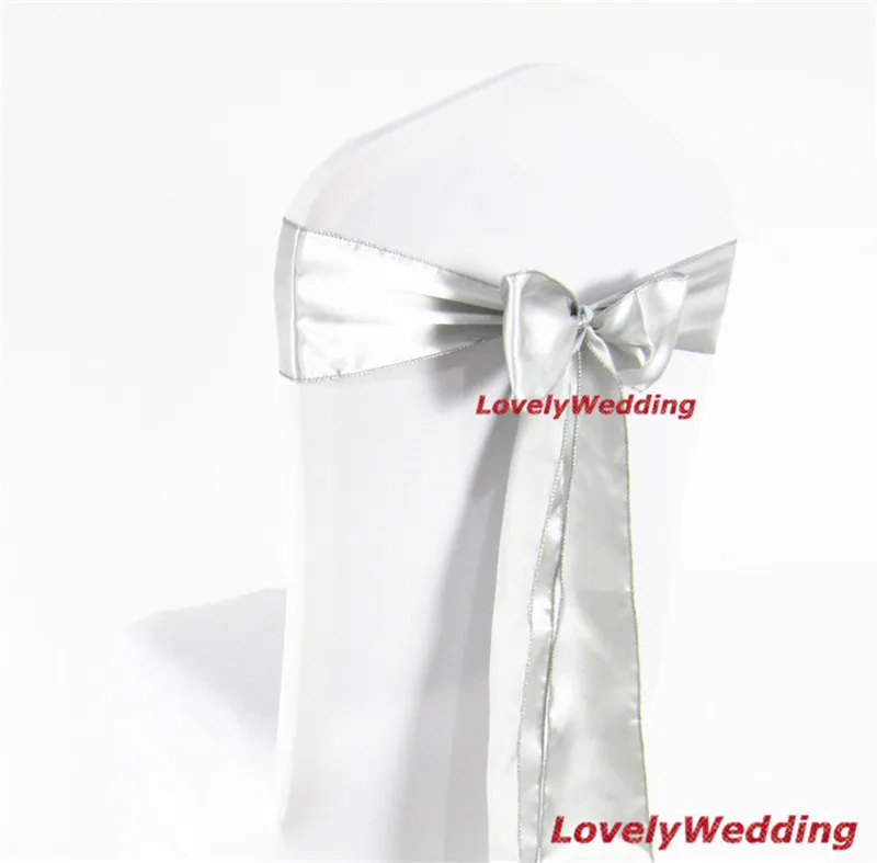 IsolaY 50/100pcs Satin Chair Sash Wedding Chair Sashes Wedding Chair Bow Ribbon Party Chair Band Wedding Decoration,Turquoise,50pcs