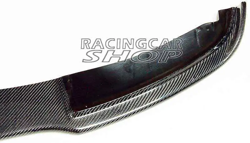 H style CARBON FIBER FRONT BUMPER LIP SPOILER for BMW E87 HATCHBACK 120i 130i 1-SERIES