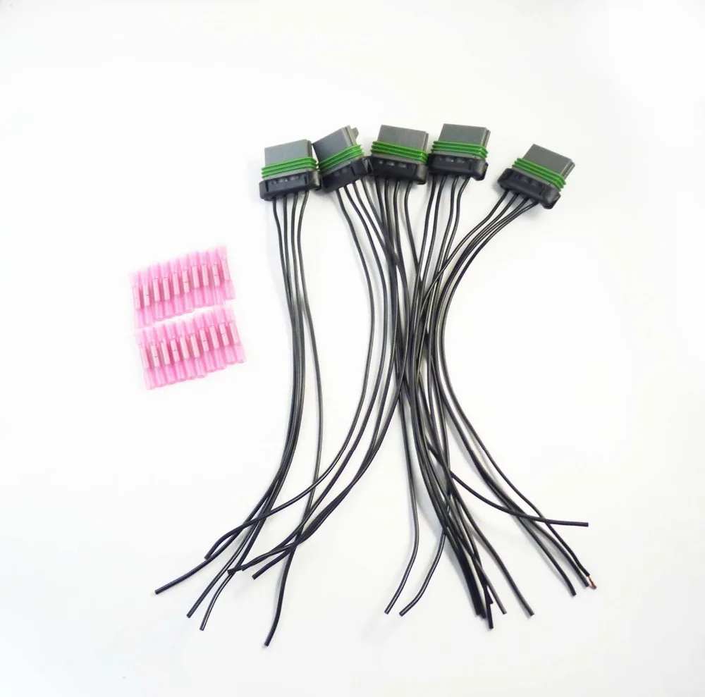 ISANCE HVAC Blower Motor Resistor Plug Connector Pigtail PT1231 15306069 1P1560 S-1352 For Buick Chevrolet GMC Pontiac Saturn