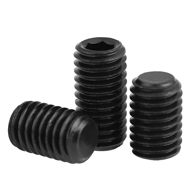 

M6 GB77 12.9 Level Set Screws, Kimi Screw, Top Wire Machine Screw, Headless Screws M6*5/6/8-30mm