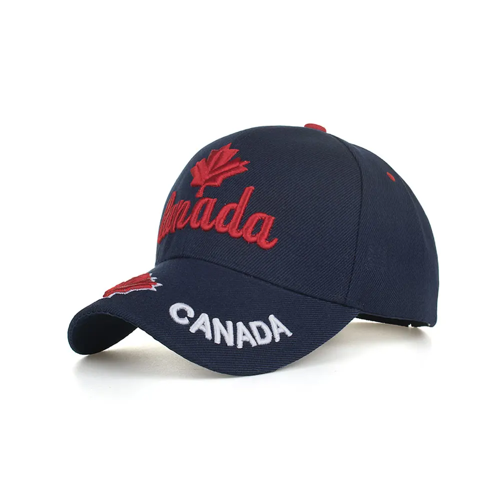 Joymay 2019 канадский клён Листья Вышивка Бейсбол Кепки Регулируемый Для мужчин кепка бейсболка шапка B633