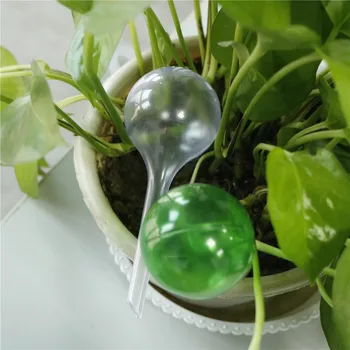 

1Pcs Automatic Irrigation Patio Lawn Garden Pot Planter Cans PVC Travel House Plant Self Watering Bulb Waterer Globes Water Cans