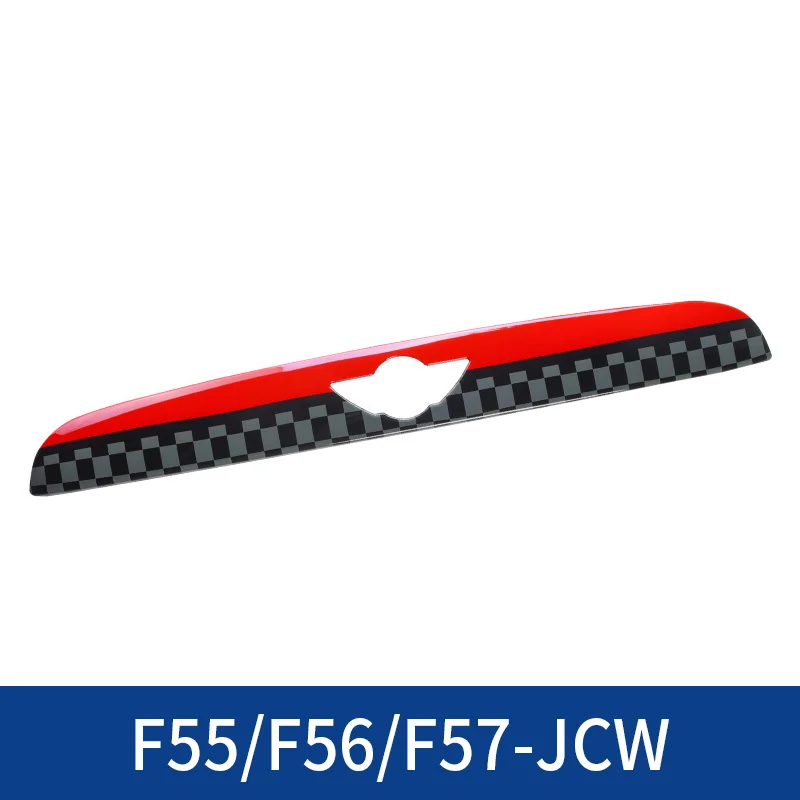 F55F56F57 JCW Автомобильные подушки с принтом флага Великобритании "Юнион Джек ABS задний багажник крышка-накладка, отделка, декоративные Накладка для Mini Cooper F60 F55 F56 F57 Countryman автомобильные аксессуары - Название цвета: F55F56F57 JCW