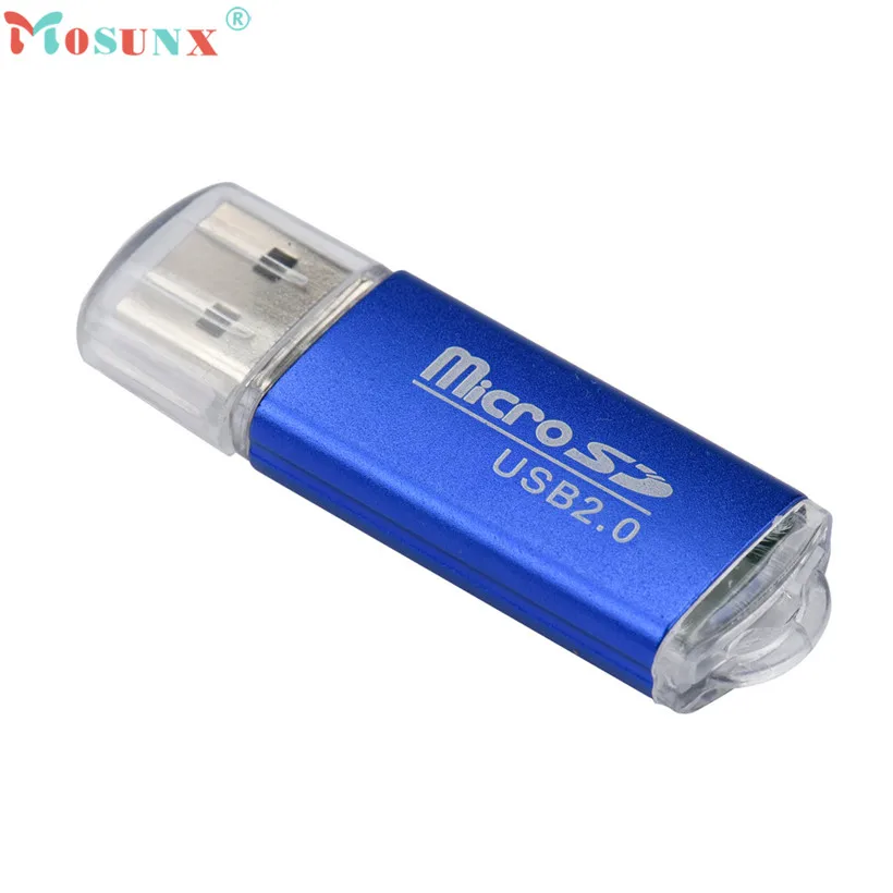 Mosunx Расширенный считыватель Новый портативный USB 2 0 кард ридер адаптер Micro SD SDHC