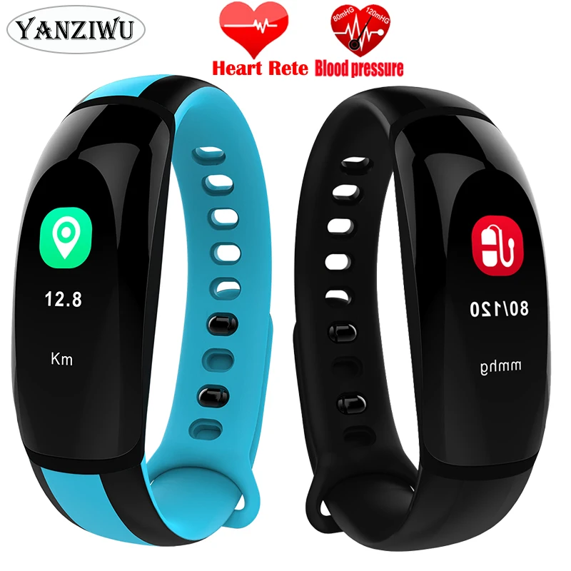 YANZIWU U8Plus Bluetooth Спорт сердечного ритма Смарт Группа крови Давление Sleep Monitor IP67