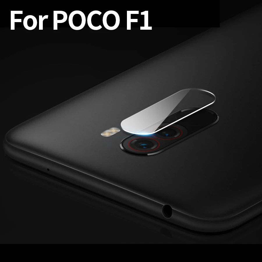 KLOVRRD задняя камера объектив из закаленного стекла для Xiaomi Mi Pocophone F1 Защитная