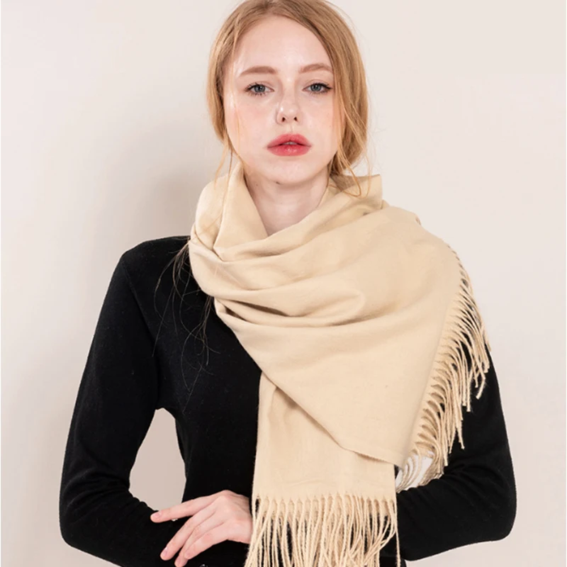 

Free Shipping Cashmere Scarves Women Scarf White/Black/Blue/Pink/Green Color Ladies Warm Scarves Stoles Female Wraps Shawls