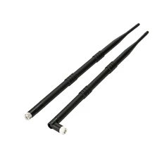 2* 9dBi 2,4G/3g/4G/5,8G дальний внешний усилитель сигнала антенны комплект для роутеров мобильный Точка доступа(RP-SMA разъем